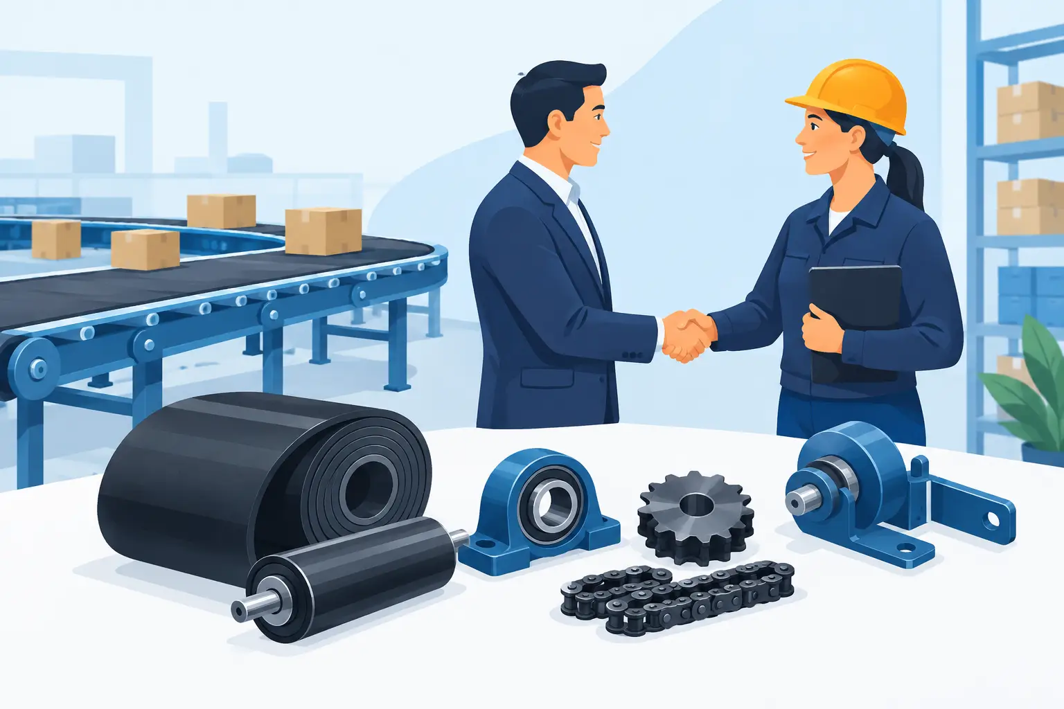 Choosing a Conveyor Spare Parts Supplier
