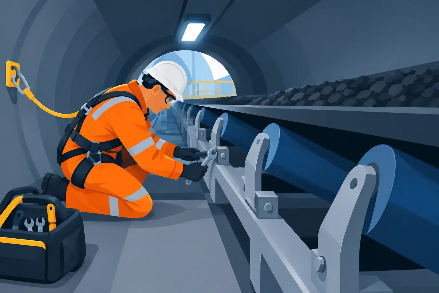 Confined Space Conveyor Maintenance That Holds Up