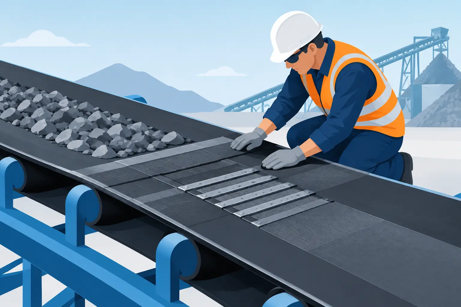 Conveyor Belt Splice Repair That Holds Under Load