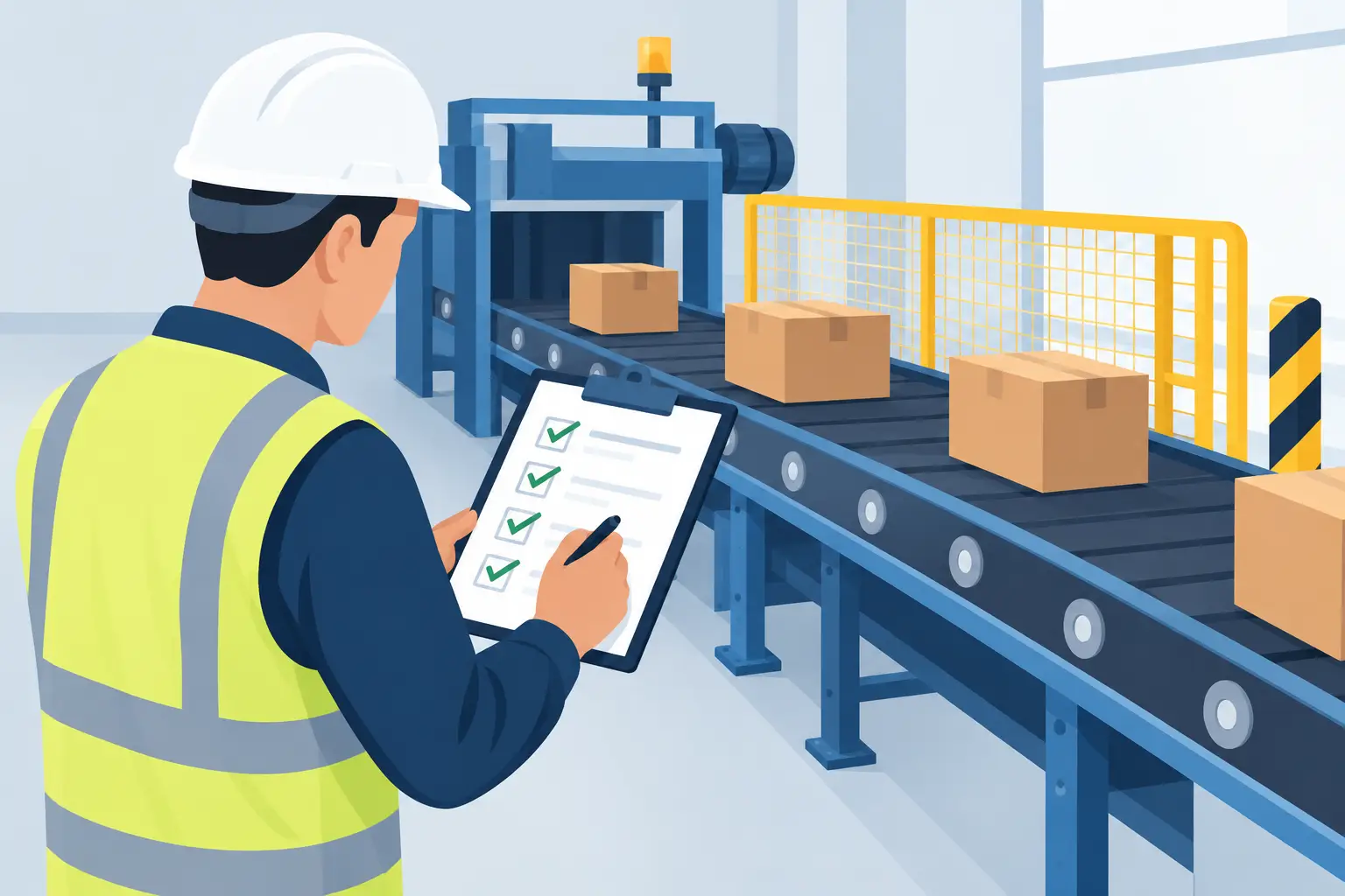 Conveyor Safety Audit Checklist for Site Teams